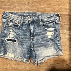 American Eagle Blue Denim Shorts